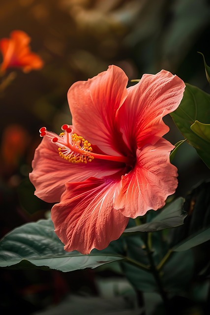 Free flower hibiscus botany illustration
