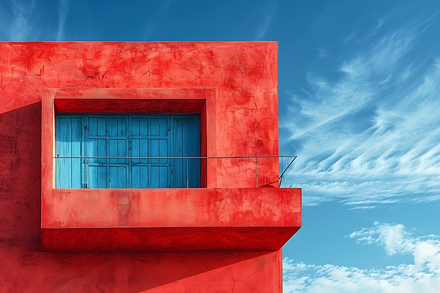 Free window wall house illustration