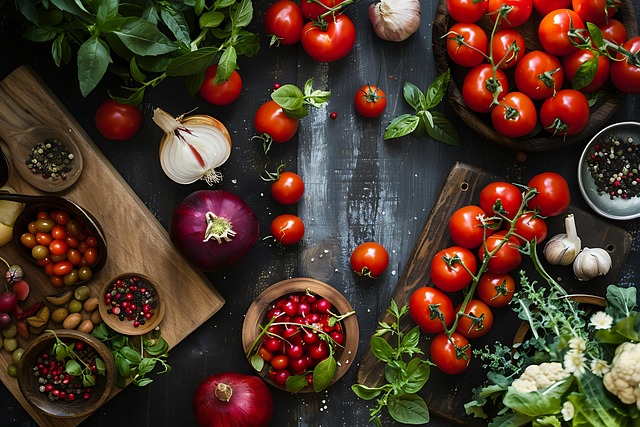 Free food tomato fresh illustration