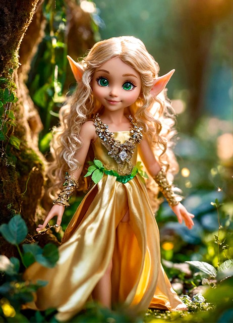 Download free HD stock image of Ai Generated Pixie Free ai generated pixie forest illustration
