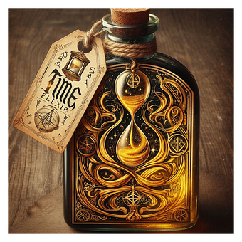 Free Bottle Time illustration and picture
