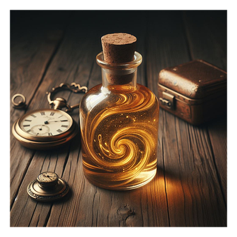 Free Bottle Time illustration and picture