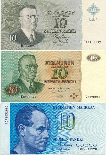 Finland, Monetair, Oud Geld
