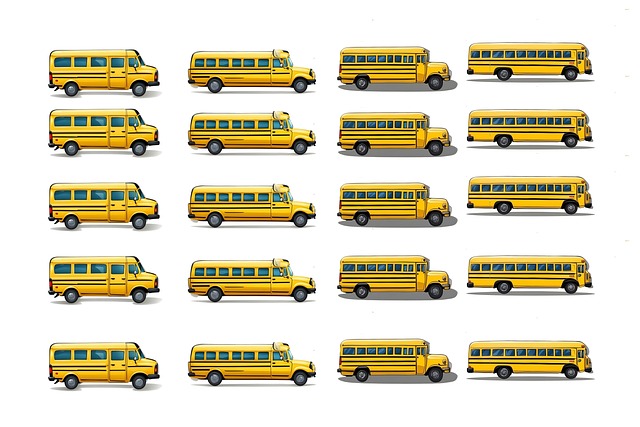 Free bus school vehicle illustration