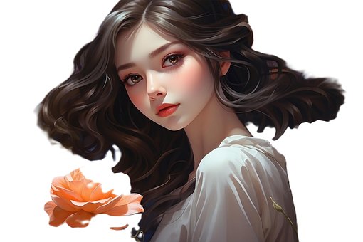 Free Ai Generated Girl illustration and picture