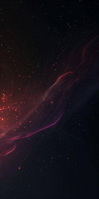 Dunklen Hintergrund, Glühend, Rosa, Rot