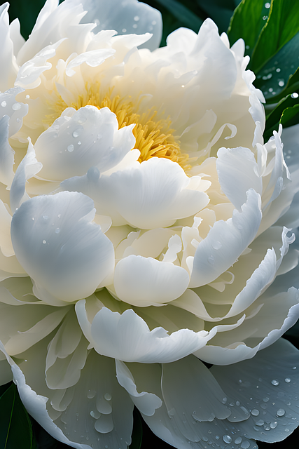 Blume, Pfingstrose, Natur, Weiß