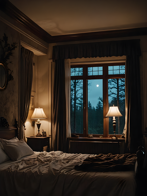 Inside, Mansion, Old, Untidy, Dark