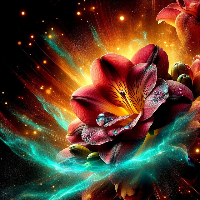 Free freesia mystic mysterious illustration