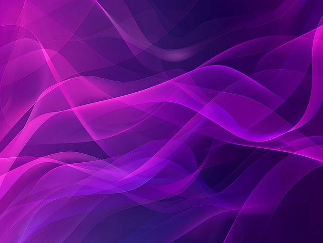 Free ai generated light waves illustration