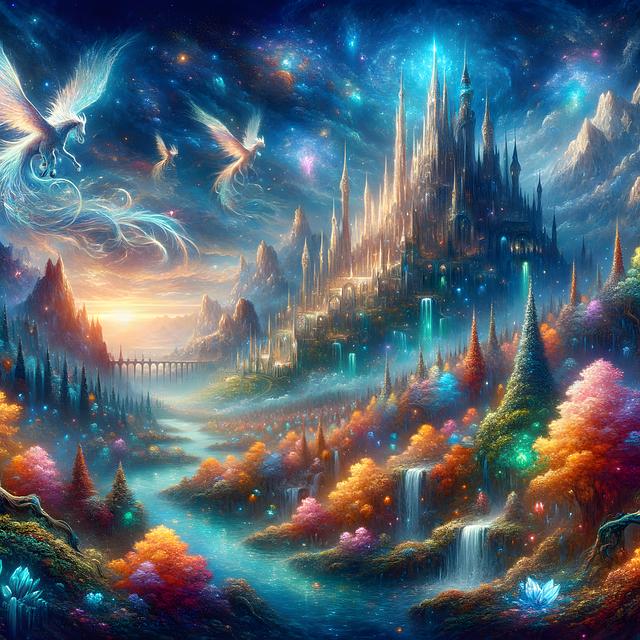 Free fairytale nature imagination illustration