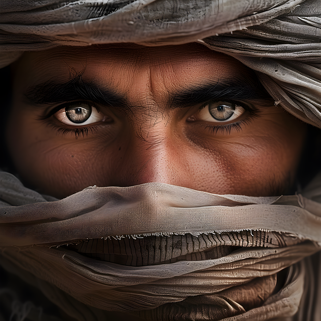 Free bedouin desert africa illustration