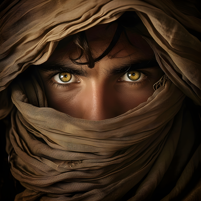 Free bedouin desert egypt illustration