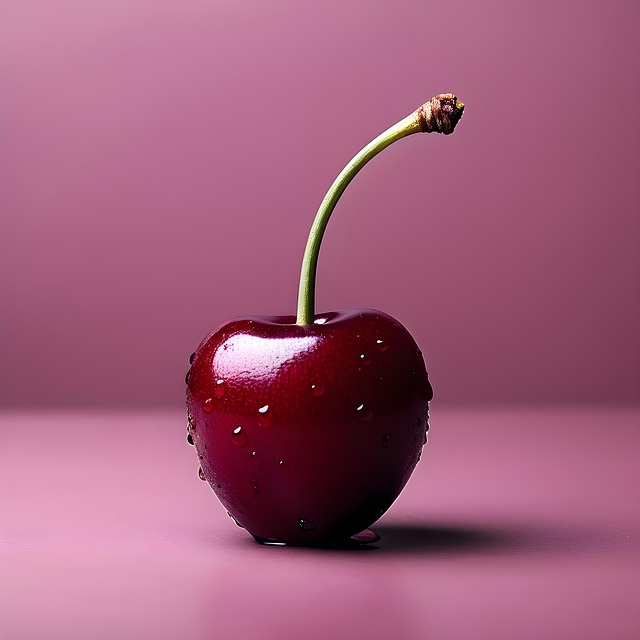 Free ai generated cherry fruit illustration