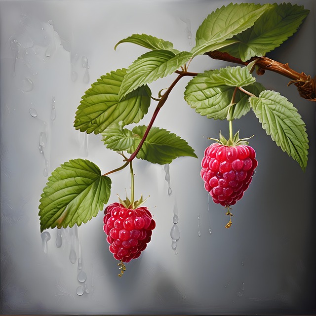 Raspberry Berry Reference Download Ai Generated, Raspberries, Berries. Royalty-Free Stock ...