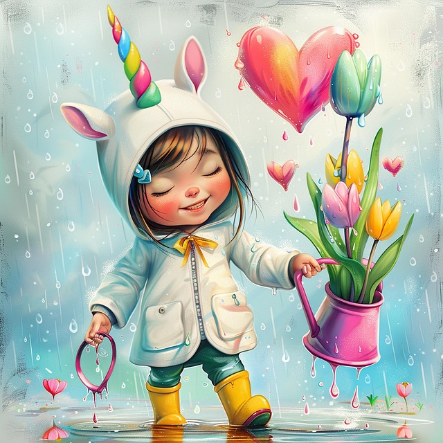 Free Ai Generated Girl illustration and picture