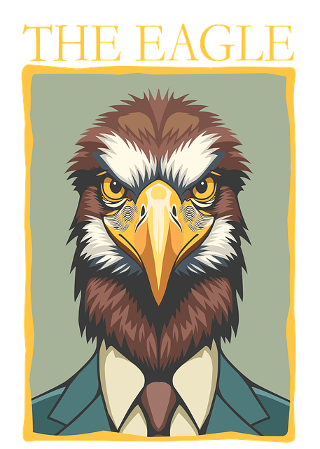 Free eagle bird animal illustration