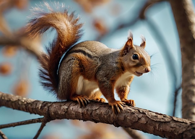 Free ai generated squirrel animal illustration