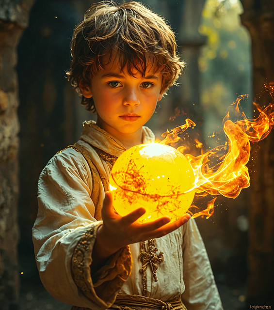 Free Ai Generated Boy illustration and picture