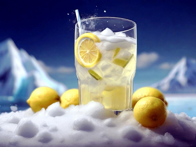 Free lemonade lemon drink illustration