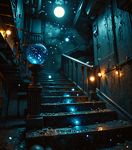 Free Ai Generated Stairs illustration and picture