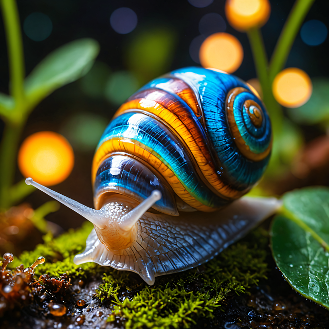 Free Ai Generated Snail illustration and picture