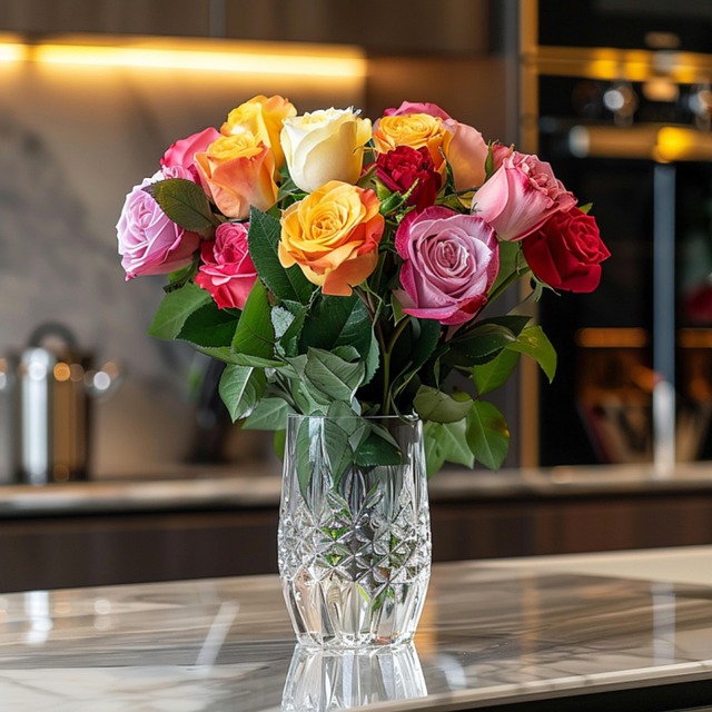 Boeket, Bloemen, De Lente, Rozen