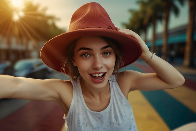 Ai Generat, Femeie, Selfie, Fotografie