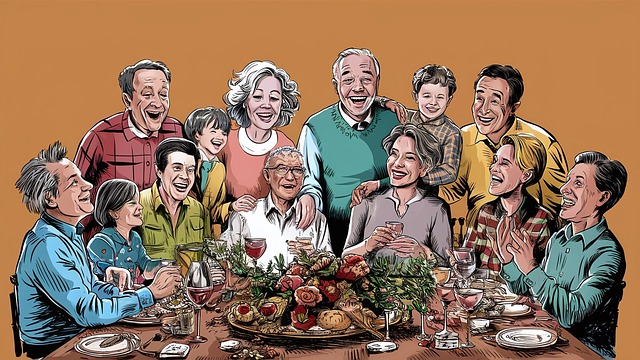 Free family together mother illustration