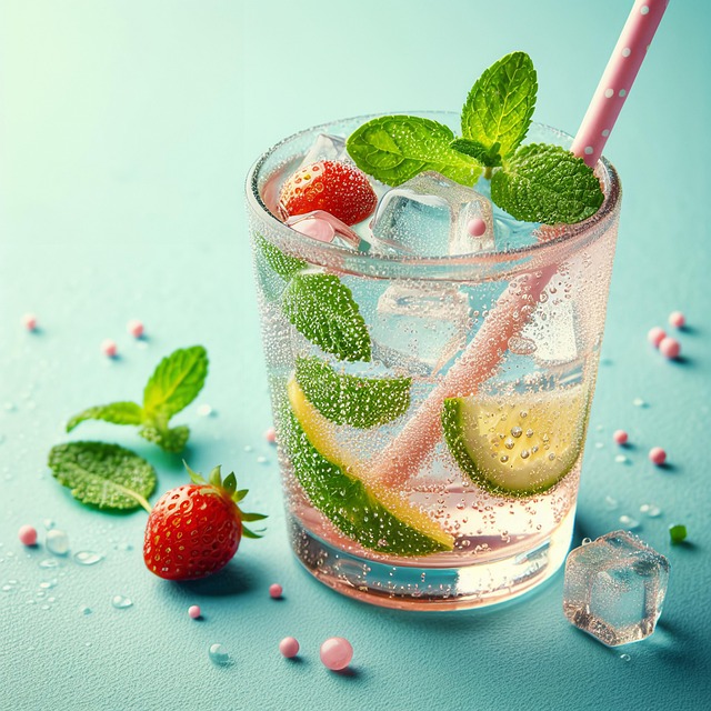 Free ai generated drink fruit slice illustration