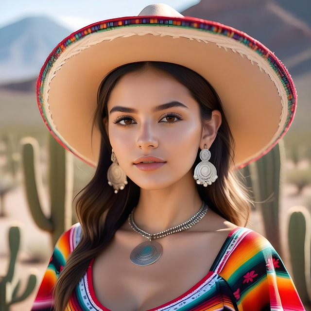 Free ai generated girl portrait illustration