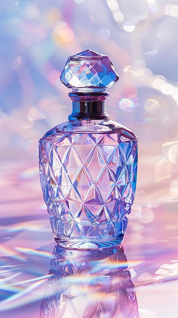 Free ai generated perfume bottle illustration