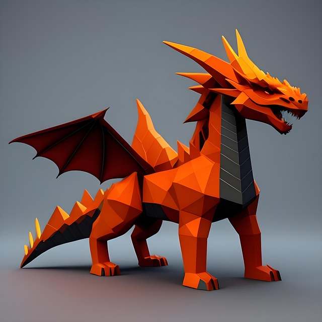 Kunst, Kunstgallerij, Dragon, Fantasie