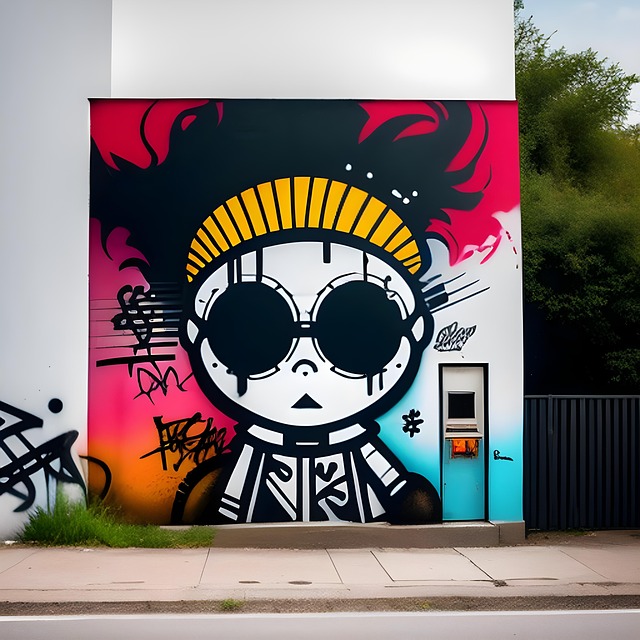 Straatkunst, Graffiti, Straat