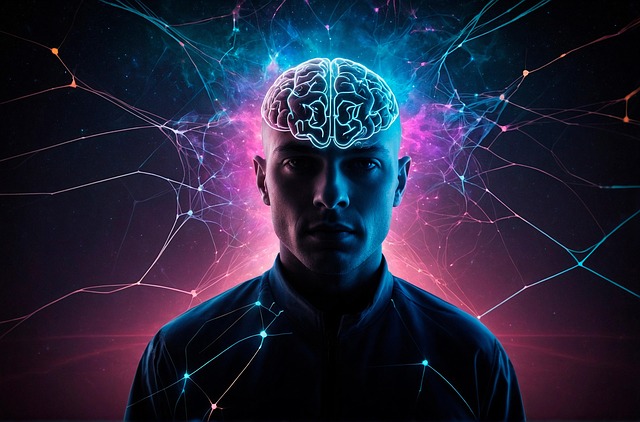Free ai generated brain galactic illustration