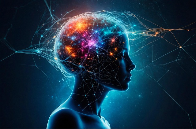 Free ai generated brain galactic illustration