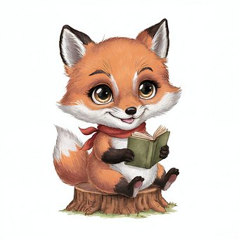 Free Ai Generated Fox illustration and picture