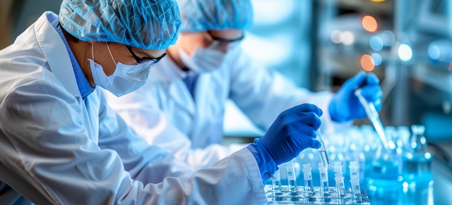 Free laboratory medical technology illustration