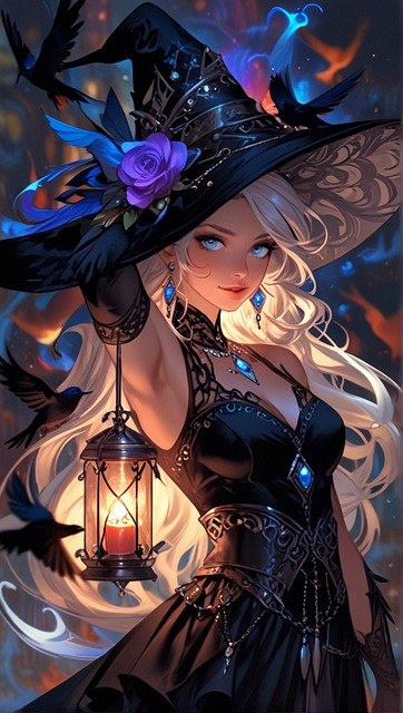 Free witch magic witches illustration