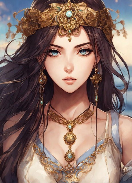 Free Young Woman illustration and picture