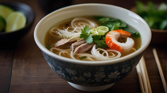 Pho Vietnamita, Pho, Comida, Macarrão