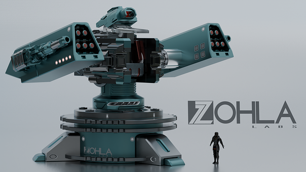 Free Scifi Gun illustration and picture