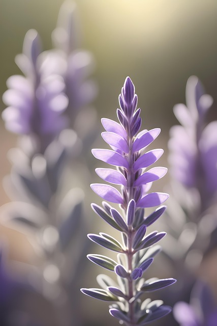 Download free HD stock image of Texas Sage Herb Free texas sage herb plant illustration