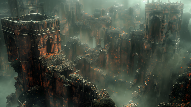 Free castle architecture medieval illustration