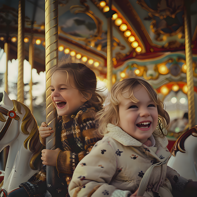 Free ai generated children carousel illustration