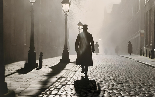 Free Cinematic Man Walking illustration and picture