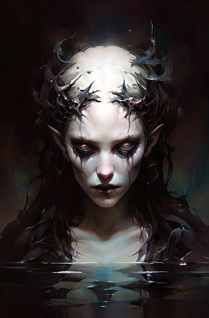 Free ai generated woman fantasy illustration