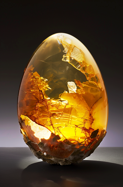 Free egg amber translucent illustration