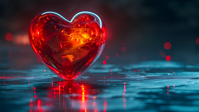Download free HD stock image of Heart Love Free heart love romantic illustration