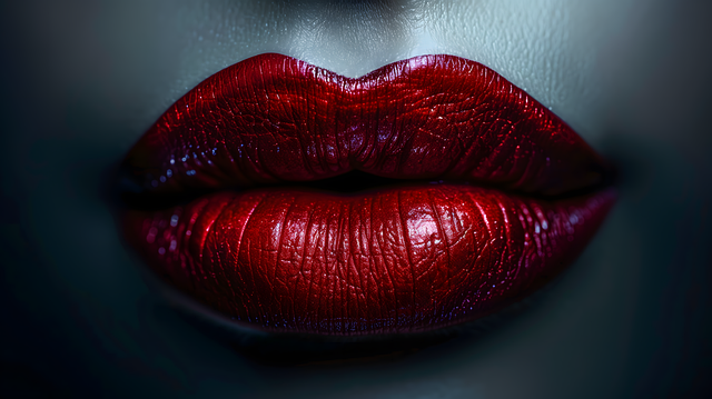 Free lips make-up beauty illustration